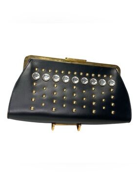 Marni Studded Calf Clutch Bag NWT
